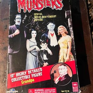 the Munsters 40th anniversary 12” collectible Grandpa